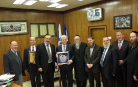 בני ברק: ראש עיריית בודפסט הגיע לביקור