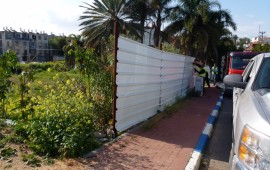 אזור: רשות מקרקעי ישראל פינתה פולשים שניסו להשתלט על מגרש בבעלות המדינה