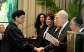 פרס השביע את השופטים החדשים: "האמון בשופטים הוא המגן האחרון"
