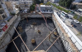 פרויקט 'מידר בתחנה' בבני ברק: יציקת הרפסודה הראשונה באתר, שנמשכה 24 שעות, עשתה היסטוריה! יציקת רפסודה - רמי חכם